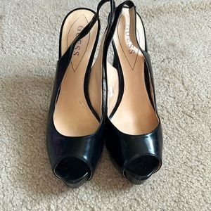 Gues black heels